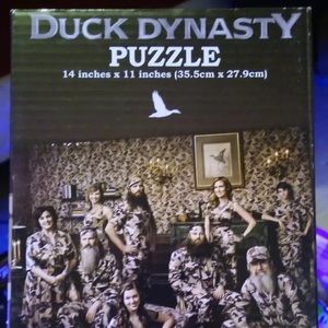 BN DUCK DYNASTY PUZZLE ROBERTSON FAMILY PORTRAIT
